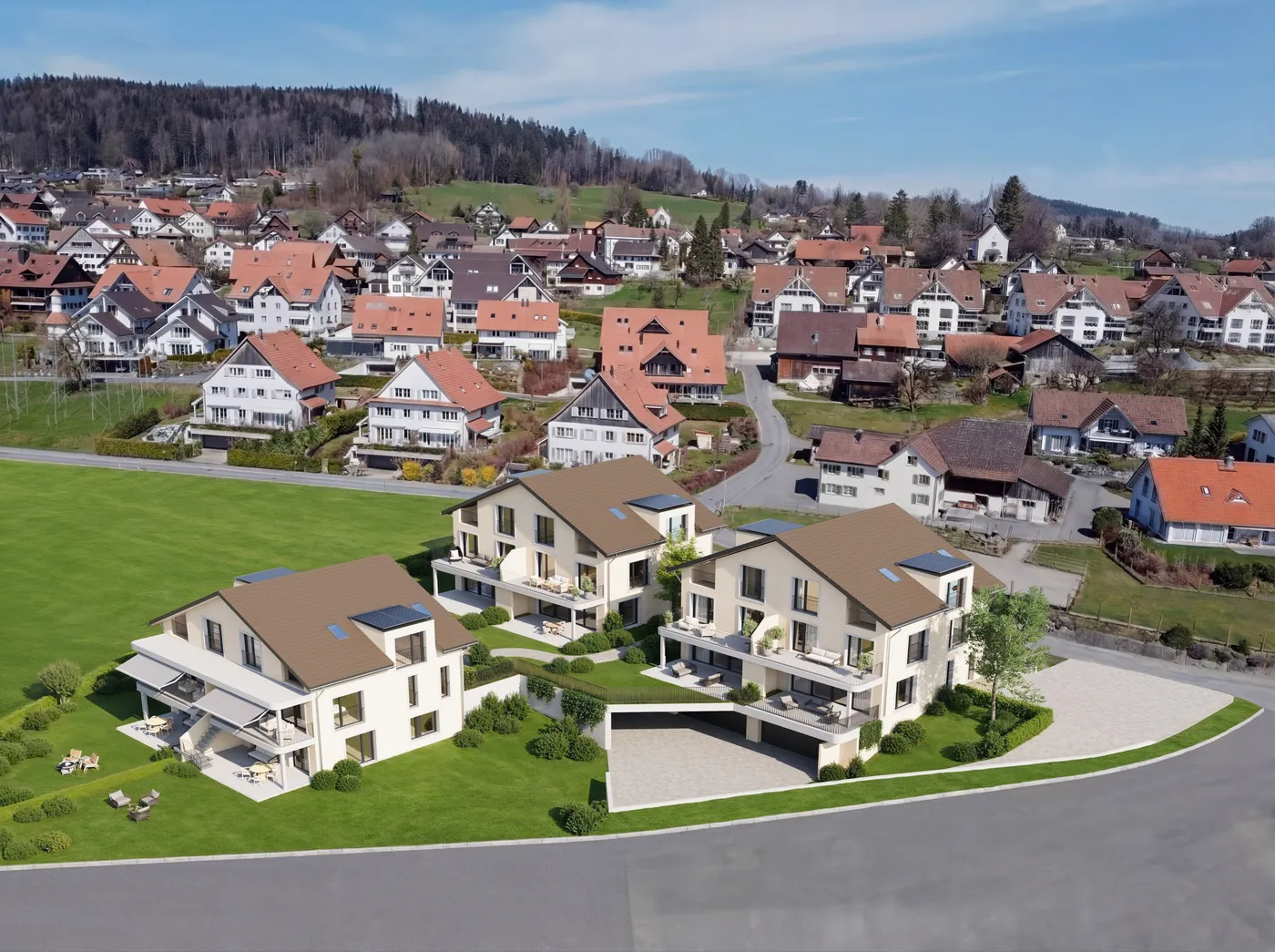 THE SIX AEUGST – Exklusives Wohnen mit Weitblick am Albis